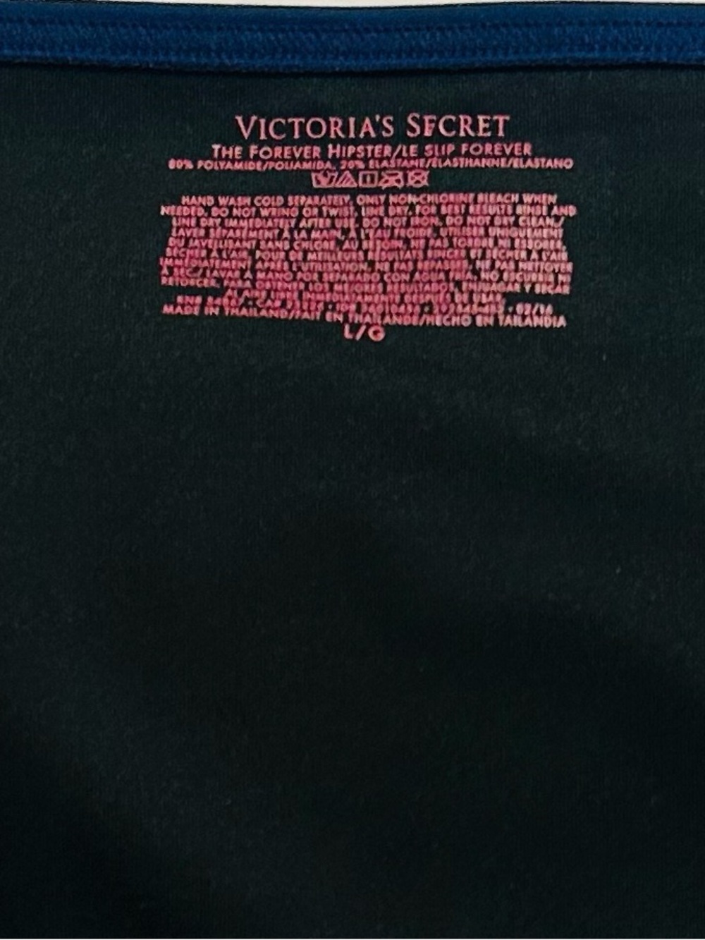 Victoria's Secret Royal Blue The Forever Hipster Bikini Bottom. New Without Tags - Picture 5 of 6